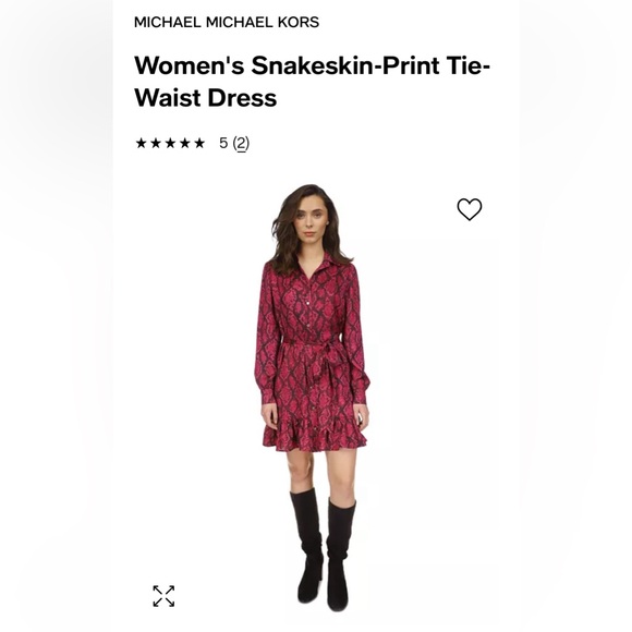 MICHAEL KORS Snakeskin dress - Picture 5 of 8